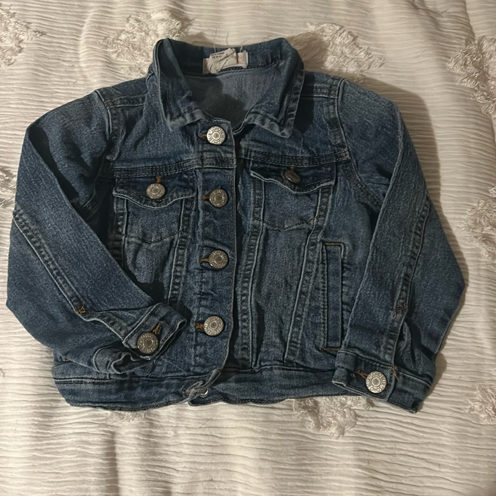 Soho blue size 6 girls denim jacket